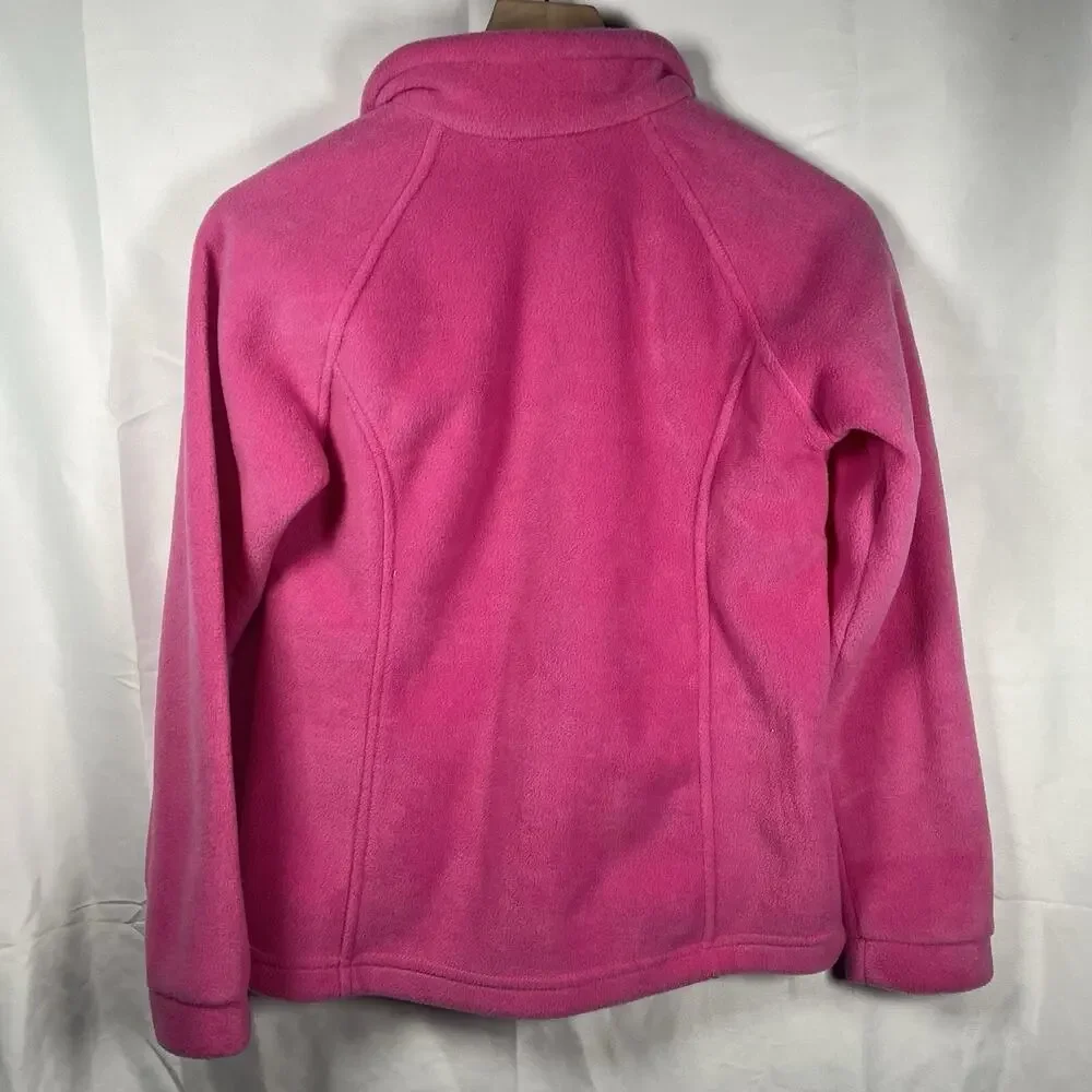 Columbia Benton Springs 2 fleece jacket youth large pink NEW
